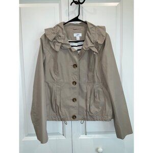 Ann Taylor LOFT Khaki Women's jacket size Medium